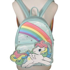 Loungefly My Little Pony Starshine Rainbow Mini Backpack Pegasus Pale blue green